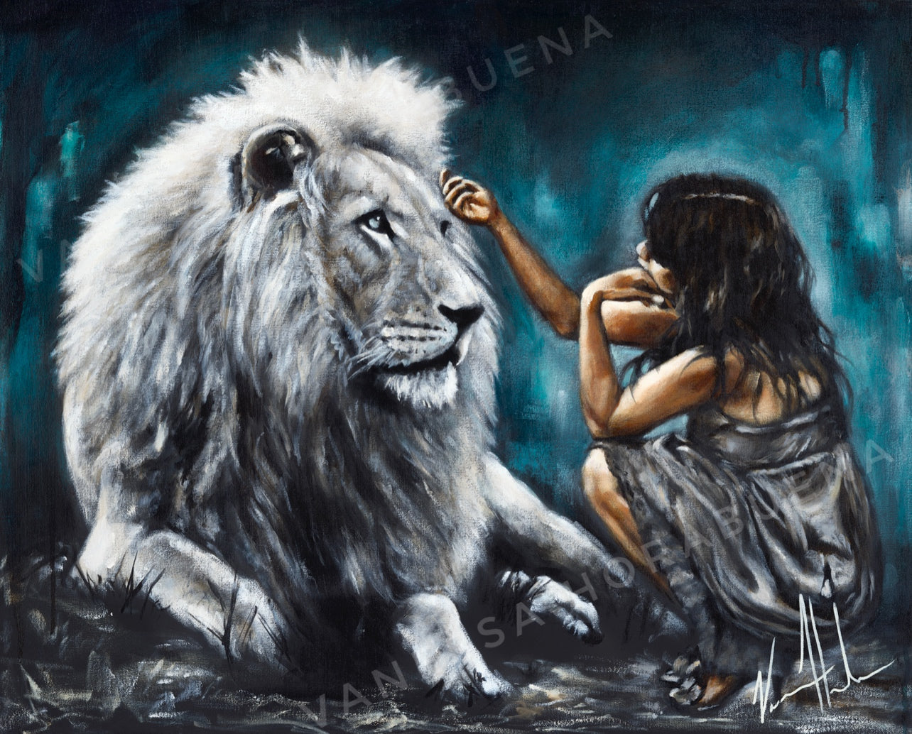 Intimacy with God (Blue Background)