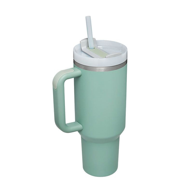 40oz Tumbler w/ Handle stainless