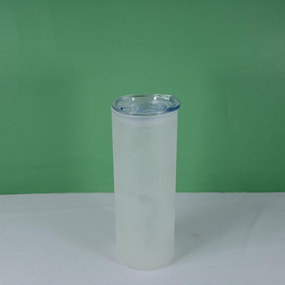 25oz Sublimation Blank Glass Tumbler (Clear or Frosted)