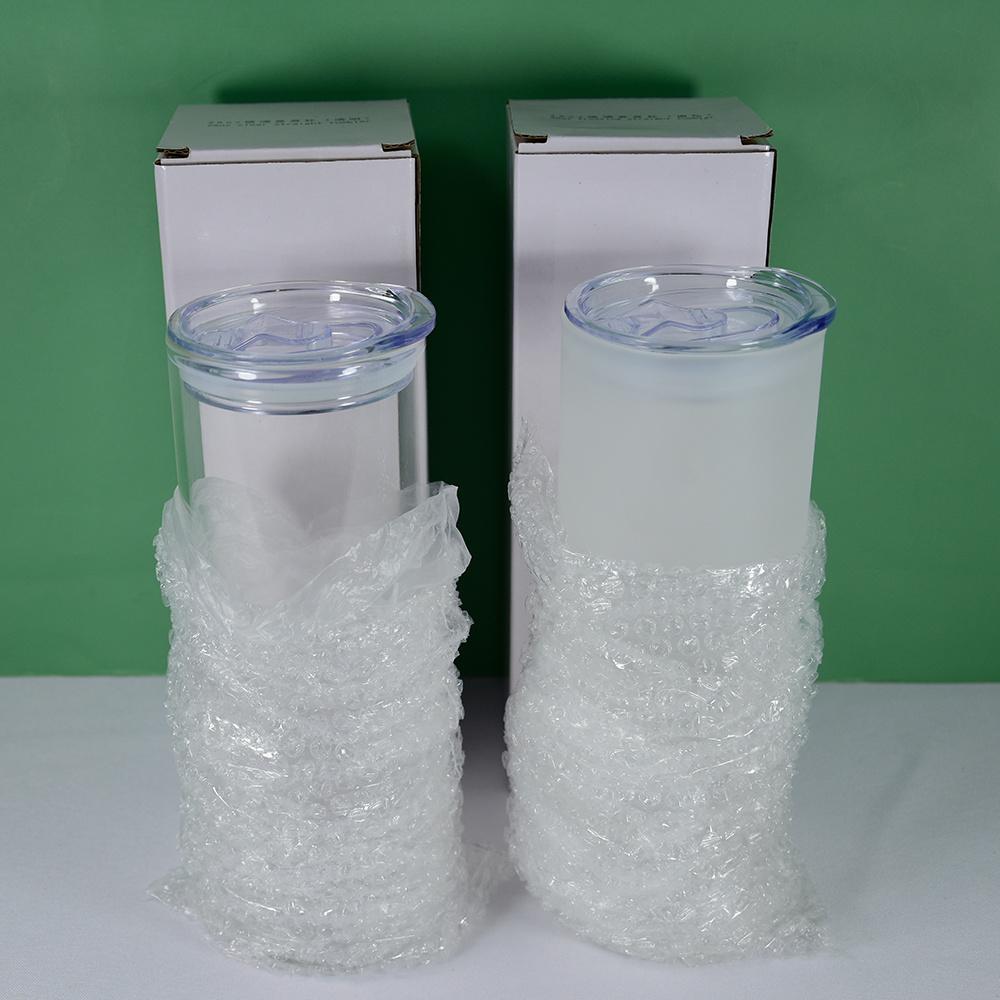 25oz Sublimation Blank Glass Tumbler (Clear or Frosted)