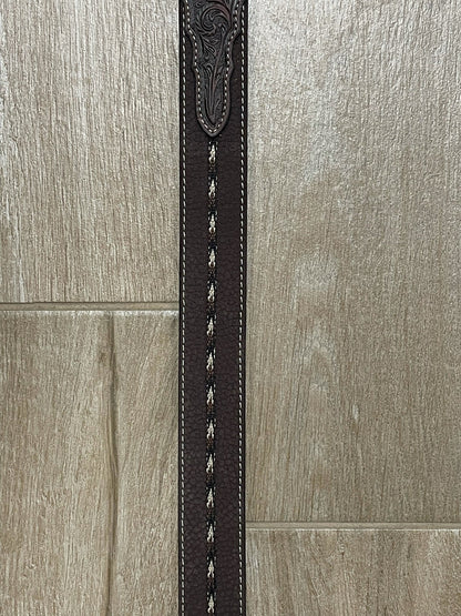 Brown Belt with Braid | Ariat Mens
