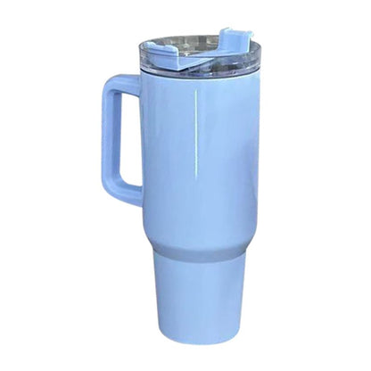 40oz Macaroon Sublimation Color Stainless Tumbler w/ Handle