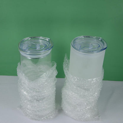 25oz Sublimation Blank Glass Tumbler (Clear or Frosted)