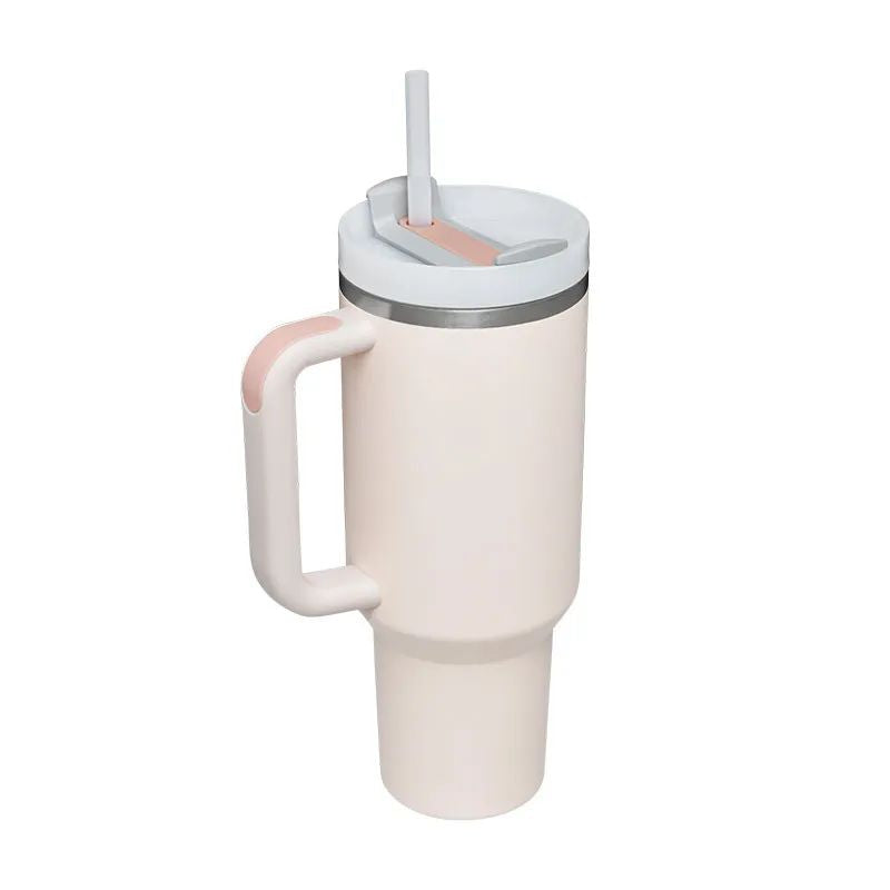 40oz Tumbler w/ Handle stainless