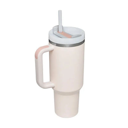 40oz Tumbler w/ Handle stainless