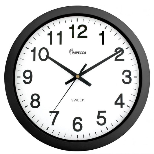 Impecca 10" Wall Clock, Silent Mov.