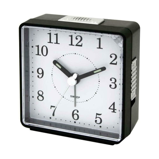 IMPECCA Travel Alarm Clock, Sweep Movement