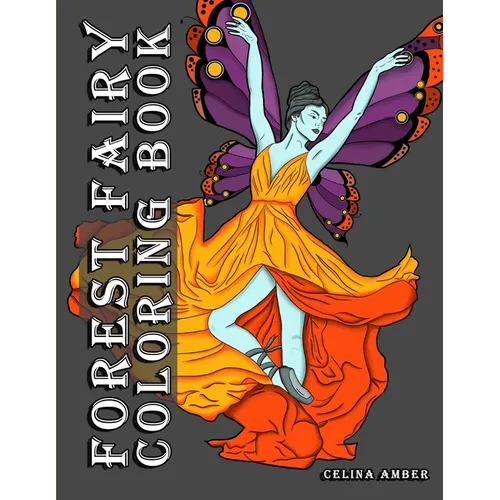 Forest Fairy Coloring Book - Paperback