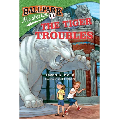 Ballpark Mysteries #11: The Tiger Troubles - Paperback