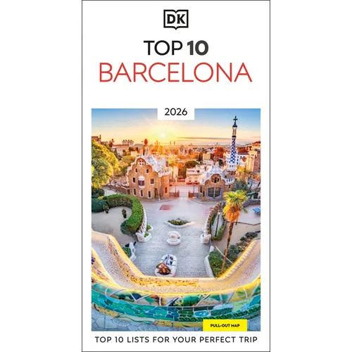 DK Top 10 Barcelona: Top 10 Lists for Your Perfect Trip, Plus an All-Weather Folded Map - Paperback