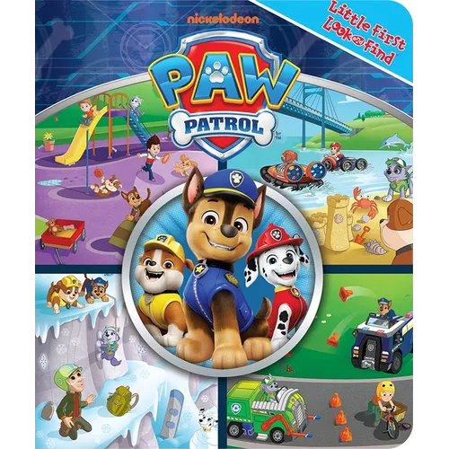 Nickelodeon Paw Patrol: Little First Look and Find - Board Book