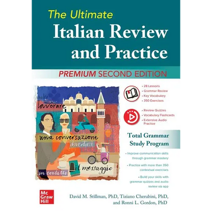 The Ultimate Italian Review and Practice, Premium Second Edition - Paperback