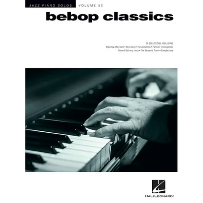 Bebop Classics: Jazz Piano Solos Series Volume 52 - Paperback