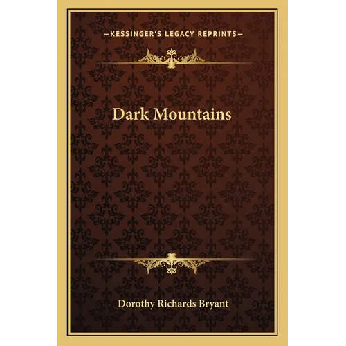 Dark Mountains - Paperback