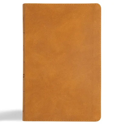 CSB Thinline Bible, Digital Study Edition, Camel Suedesoft Leathertouch - Imitation Leather