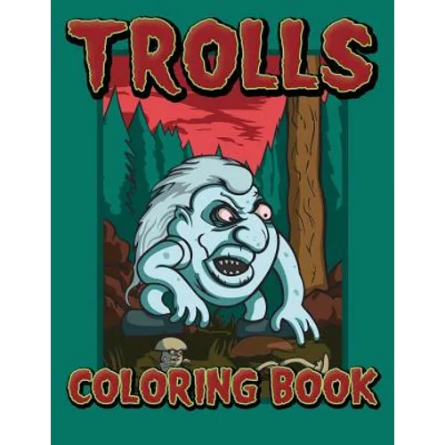 Trolls Coloring Book - Paperback