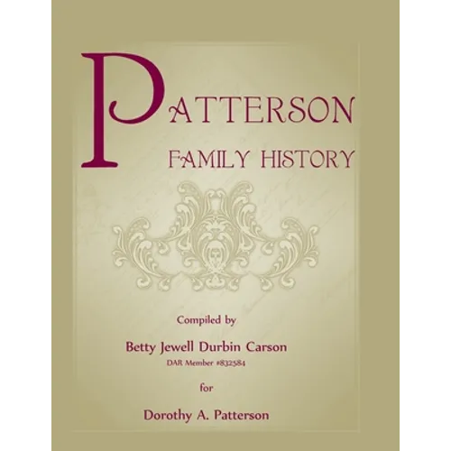 Patterson Family History - Paperback