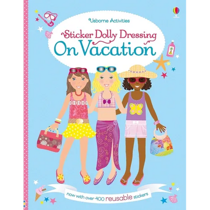 Sticker Dolly Dressing on Vacation - Paperback