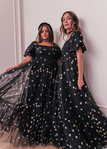 Wendy Dress Black Star