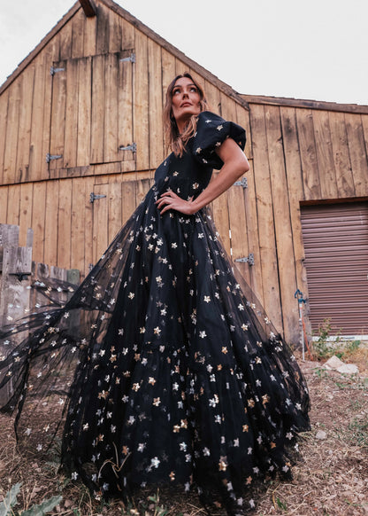 Wendy Dress Black Star