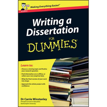 Writing a Dissertation for Dummies, UK Edition - Paperback