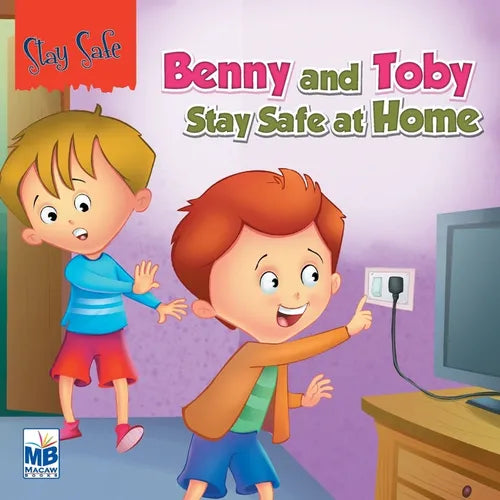 Saty Safe: Benny and toby stay safe at home - Paperback