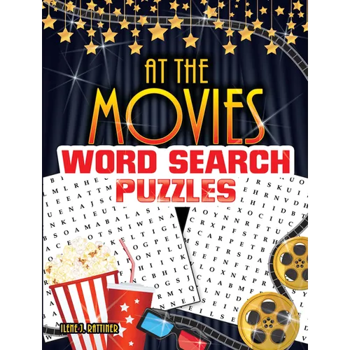 At the Movies Word Search Puzzles - Paperback