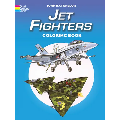 Jet Fighters Coloring Book - Paperback