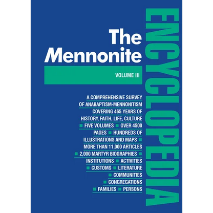 Mennonite Encyclopedia/ Vol 3: Volume 3 - Hardcover