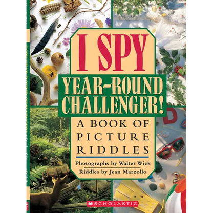 I Spy Year Round Challenger: A Book of Picture Riddles - Hardcover