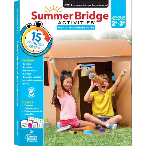 Summer Bridge Activities Spanish 2-3, Grades 2 - 3 - Paperback
