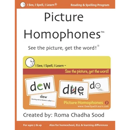 Picture Homophones(TM) Book 2: See the picture, get the word! - Paperback