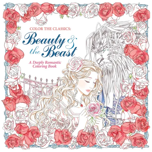 Color the Classics: Beauty and the Beast - Paperback