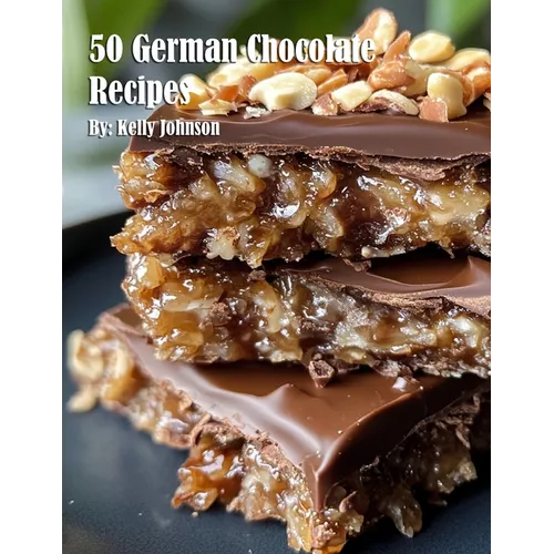 50 German Chocolate Recipes - Paperback