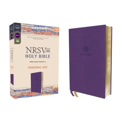 Nrsvue, Holy Bible, Personal Size, Leathersoft, Purple, Comfort Print - Imitation Leather