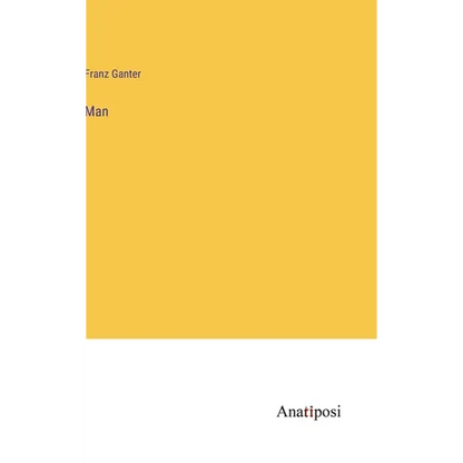 Man - Hardcover