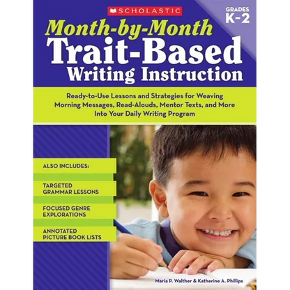 Month-By-Month Trait-Based Writing Instruction - Paperback