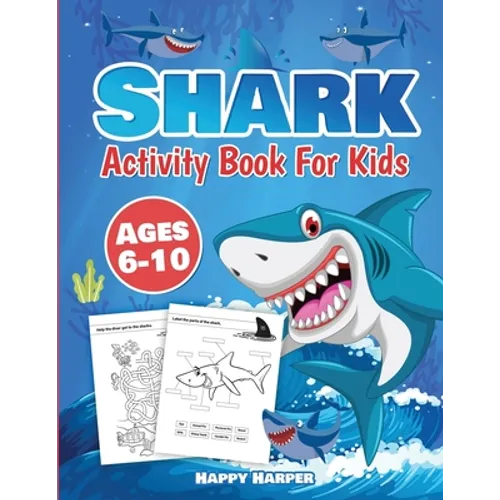 Shark Activity Book - Paperback