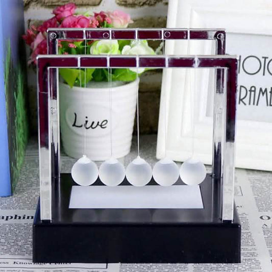 Kinetic Orbital Newton Cradle Balance Ball Educational Toy