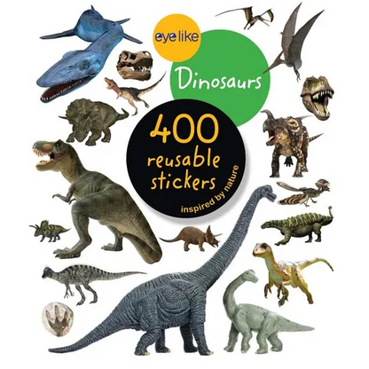 Eyelike Stickers: Dinosaurs - Paperback