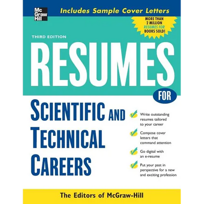 Resumes for Scientific and Technical Careers - Paperback