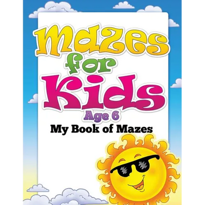 Mazes for Kids Age 6 (My Book of Mazes) - Paperback