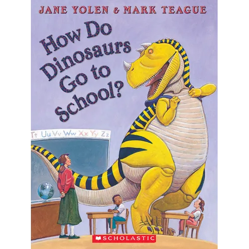 How Do Dinosaurs Go to School? [With CD (Audio)] - Paperback