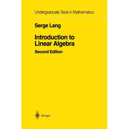 Introduction to Linear Algebra - Paperback