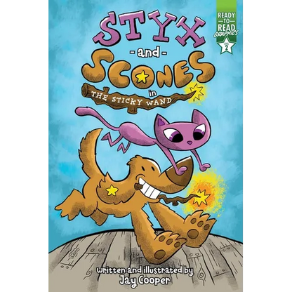 Styx and Scones in the Sticky Wand: Ready-To-Read Graphics Level 2 - Paperback