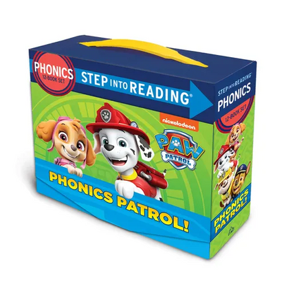 Phonics Patrol! (Paw Patrol): 12 Step Into Reading Books - Boxed Set