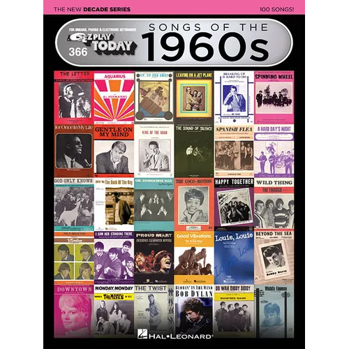 Songs of the 1960s - The New Decade Series: E-Z Play Today Volume 366 - Paperback