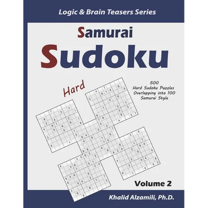Samurai Sudoku: 500 Hard Sudoku Puzzles Overlapping into 100 Samurai Style - Paperback