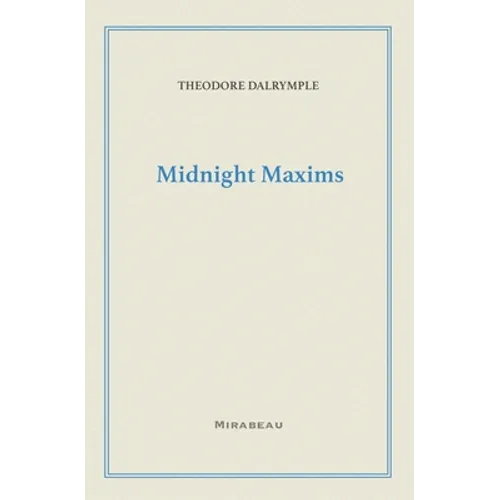 Midnight Maxims - Paperback