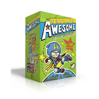 The Captain Awesome Ten-Book Cool-Lection (Boxed Set): Captain Awesome to the Rescue!; vs. Nacho Cheese Man; And the New Kid; Takes a Dive; Soccer Sta - Paperback